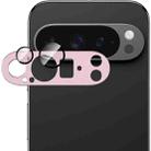 For Google Pixel 9 Pro IMAK Metal Armor Premium Camera Protector Film(Pink) - 1