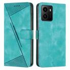 For HMD Pulse Pro Dream Triangle Leather Phone Case with Long  Lanyard(Green) - 1