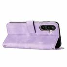 For Samsung Galaxy F16 / M16 5G Dream Triangle Leather Phone Case with Long  Lanyard(Purple) - 3