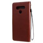 For LG Stylo 6 Tree & Cat Embossed Pattern Horizontal Flip Leather Case with Holder & Card Slots & Wallet & Lanyard(Coffee) - 3