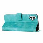 For Samsung Galaxy A07 4G Dream Triangle Leather Phone Case with Lanyard(Green) - 3