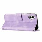 For Samsung Galaxy A07 4G Dream Triangle Leather Phone Case with Lanyard(Purple) - 3