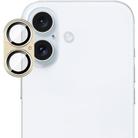 For iPhone 17 IMAK Metal Armor Premium Camera Protector Film(Yellow) - 1