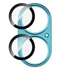 For iPhone 17 IMAK Metal Armor Premium Camera Protector Film(Cyan) - 3