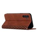 For Samsung Galaxy A16 5G Diamond Splicing Skin Feel Magnetic Leather Phone Case(Brown) - 3