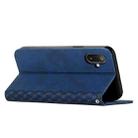 For Samsung Galaxy F06 5G / M06 5G Diamond Splicing Skin Feel Magnetic Leather Phone Case(Blue) - 3