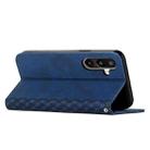 For Samsung Galaxy F16 5G / M16 5G Diamond Splicing Skin Feel Magnetic Leather Phone Case(Blue) - 3