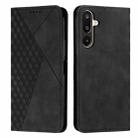 For Samsung Galaxy F16 5G / M16 5G Diamond Splicing Skin Feel Magnetic Leather Phone Case(Black) - 1