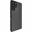 For ZTE nubia Red Magic 10 Pro imak UX-9B Series Four Corners Tiny Airbag Shockproof Phone Case(Black) - 2