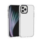 For iPhone 12 Pro Max Shockproof High Transparency TPU Protective Case(White) - 1
