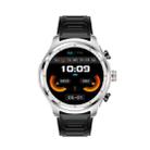 LC19 1.53 inch 2 in 1 Bluetooth Earphone IP67 Waterproof Smart Watch, Support Sleep Monitoring(Black Silver) - 2