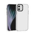 For iPhone 12 / 12 Pro Shockproof High Transparency TPU Protective Case(White) - 1