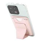 MagSafe Magnetic Wallet Card Hourglass Fold Holder Case(Pink) - 1