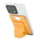 MagSafe Magnetic Wallet Card Hourglass Fold Holder Case(Yellow) - 1