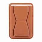 MagSafe Magnetic Wallet Card Hourglass Fold Holder Case(Brown) - 2