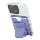 MagSafe Magnetic Wallet Card Hourglass Fold Holder Case(Lavender) - 1