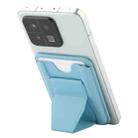 MagSafe Magnetic Wallet Card Hourglass Fold Holder Case(Sky Blue) - 1