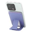 MagSafe Magnetic Wallet Card Square Fold Holder Case(Lavender) - 1