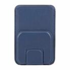 MagSafe Magnetic Wallet Card Square Fold Holder Case(Blue) - 2