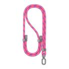 USAMS ZB316 Adjustable Phone Rope(Pink+Dark Purple) - 1