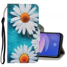 For Vivo S1 Pro 3D Colored Drawing Horizontal Flip PU Leather Case with Holder & Card Slots & Wallet(Chrysanthemum) - 1