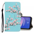 For Vivo S1 Pro 3D Colored Drawing Horizontal Flip PU Leather Case with Holder & Card Slots & Wallet(Magnolia) - 1