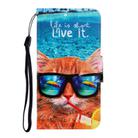 For Vivo S1 Pro 3D Colored Drawing Horizontal Flip PU Leather Case with Holder & Card Slots & Wallet(Underwater Cat) - 2