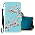 For Vivo V17 Pro 3D Colored Drawing Horizontal Flip PU Leather Case with Holder & Card Slots & Wallet(Magnolia) - 1