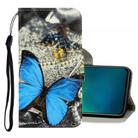 For Vivo V17 Pro 3D Colored Drawing Horizontal Flip PU Leather Case with Holder & Card Slots & Wallet(A Butterfly) - 1