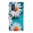 For Vivo V17 / V19 (Indonesia) 3D Colored Drawing Horizontal Flip PU Leather Case with Holder & Card Slots & Wallet(Chrysanthemum) - 3