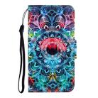 For Vivo V17 / V19 (Indonesia) 3D Colored Drawing Horizontal Flip PU Leather Case with Holder & Card Slots & Wallet(Mandala) - 2