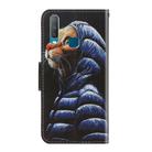 For Vivo Y17 / Y12 / Y15 3D Colored Drawing Horizontal Flip PU Leather Case with Holder & Card Slots & Wallet(Down Jacket Cat) - 3