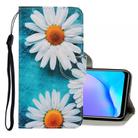 For Vivo Y17 / Y12 / Y15 3D Colored Drawing Horizontal Flip PU Leather Case with Holder & Card Slots & Wallet(Chrysanthemum) - 1