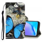 For Vivo Y17 / Y12 / Y15 3D Colored Drawing Horizontal Flip PU Leather Case with Holder & Card Slots & Wallet(A Butterfly) - 1