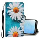 For Vivo Y19 3D Colored Drawing Horizontal Flip PU Leather Case with Holder & Card Slots & Wallet(Chrysanthemum) - 1