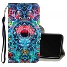 For Vivo Y50 / Y30 3D Colored Drawing Horizontal Flip PU Leather Case with Holder & Card Slots & Wallet(Mandala) - 1