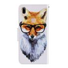 For Vivo Y91 / Y95 / Y91i 3D Colored Drawing Horizontal Flip PU Leather Case with Holder & Card Slots & Wallet(Fox) - 3