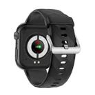 MT500 1.97 inch IP67 Waterproof Smart Watch, Support Electrocardiogram / Temperature Measurement(Black) - 3