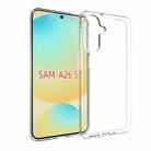 For Samsung Galaxy A26 5G Waterproof Texture TPU Phone Case(Transparent) - 1