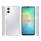 For Samsung Galaxy A06 5G Waterproof Texture TPU Phone Case(Transparent) - 2