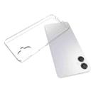 For Samsung Galaxy A06 5G Waterproof Texture TPU Phone Case(Transparent) - 3