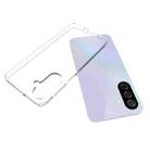 For Samsung Galaxy A17 5G Waterproof Texture TPU Phone Case(Transparent) - 3