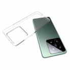 For Xiaomi 14T Pro Waterproof Texture TPU Phone Case(Transparent) - 3