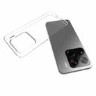 For Xiaomi 15 Waterproof Texture TPU Phone Case(Transparent) - 3
