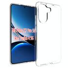 For Xiaomi Poco X7 Pro Waterproof Texture TPU Phone Case(Transparent) - 1