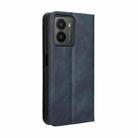 For HMD Fusion 5G Magnetic Buckle Retro Texture Leather Phone Case(Blue) - 3