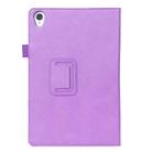 For Huawei MatePad 10.8 (2020) Business Retro Texture Horizontal Flip Leather Case with Holder & Card Slots & Hand Strap(Purple) - 3