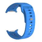 For Samsung Galaxy Watch Ultra 47mm Wavy Texture Silicone Watch Band(Ocean Blue) - 2