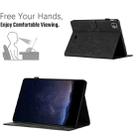 For iPad Pro 11 2024 / Air 10.9 2022 Honeycomb Embossed Leather Smart Tablet Case(Black) - 3