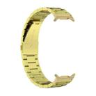 For Samsung Galaxy Watch Ultra 47mm Three Beads Stainless Steel Watch Band(Gold) - 2